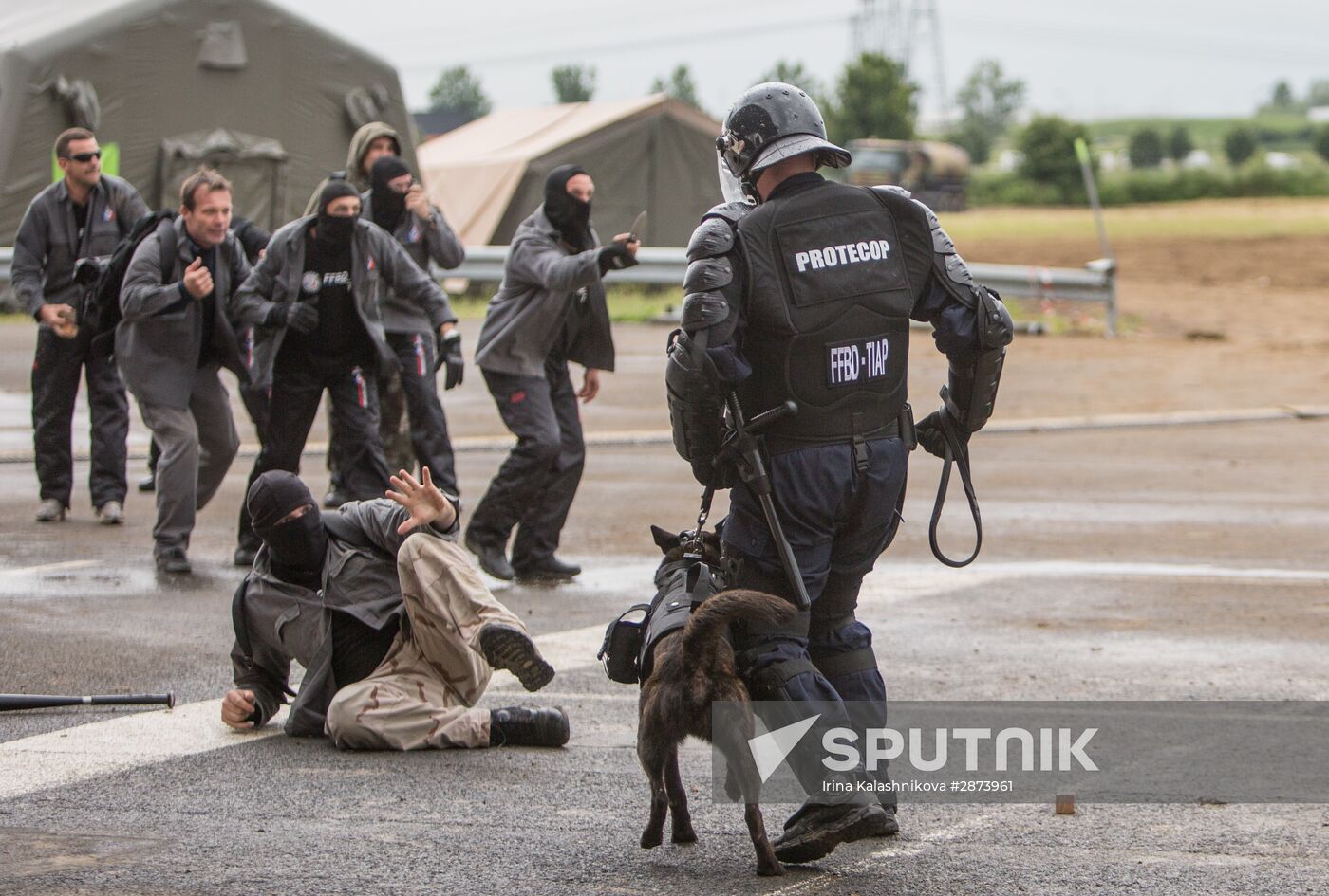 EUROSATORY international defense exhibition in Paris
