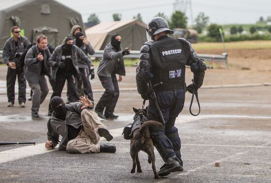 EUROSATORY international defense exhibition in Paris