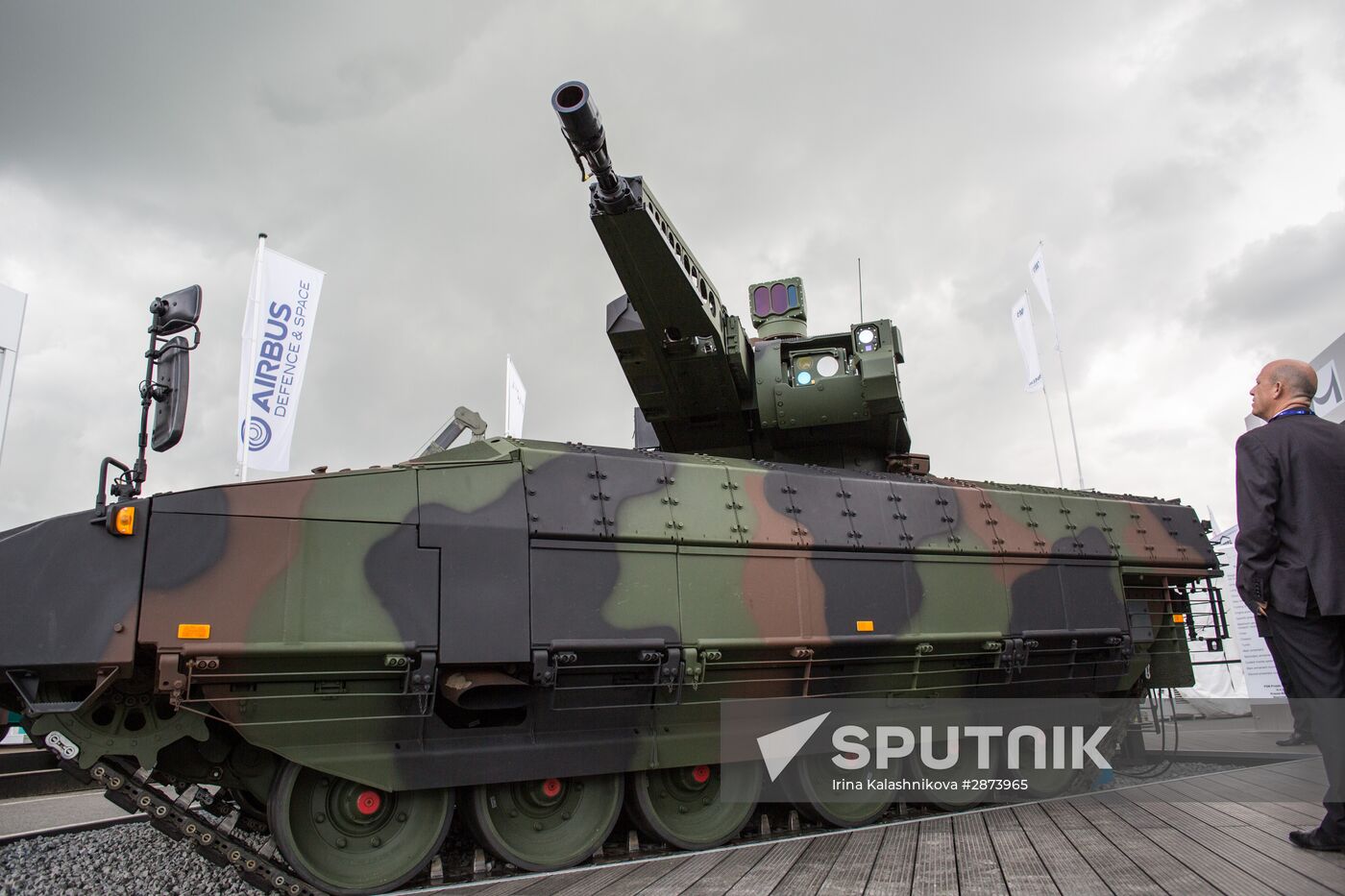 EUROSATORY international defense exhibition in Paris