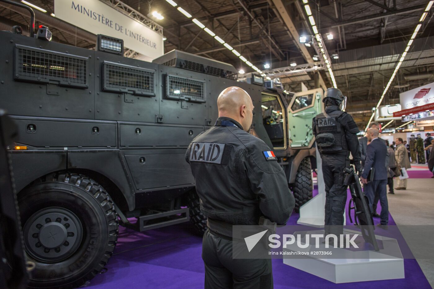 EUROSATORY international defense exhibition in Paris