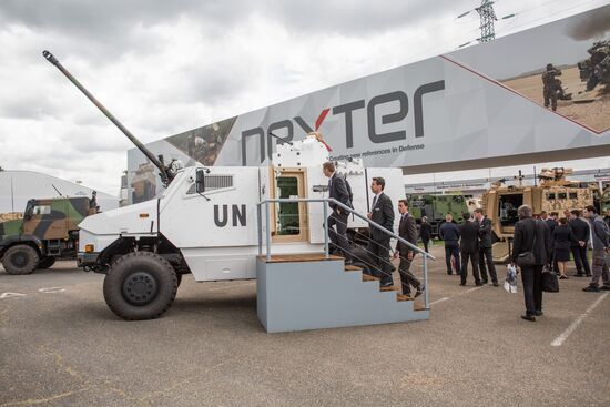 EUROSATORY international defense exhibition in Paris