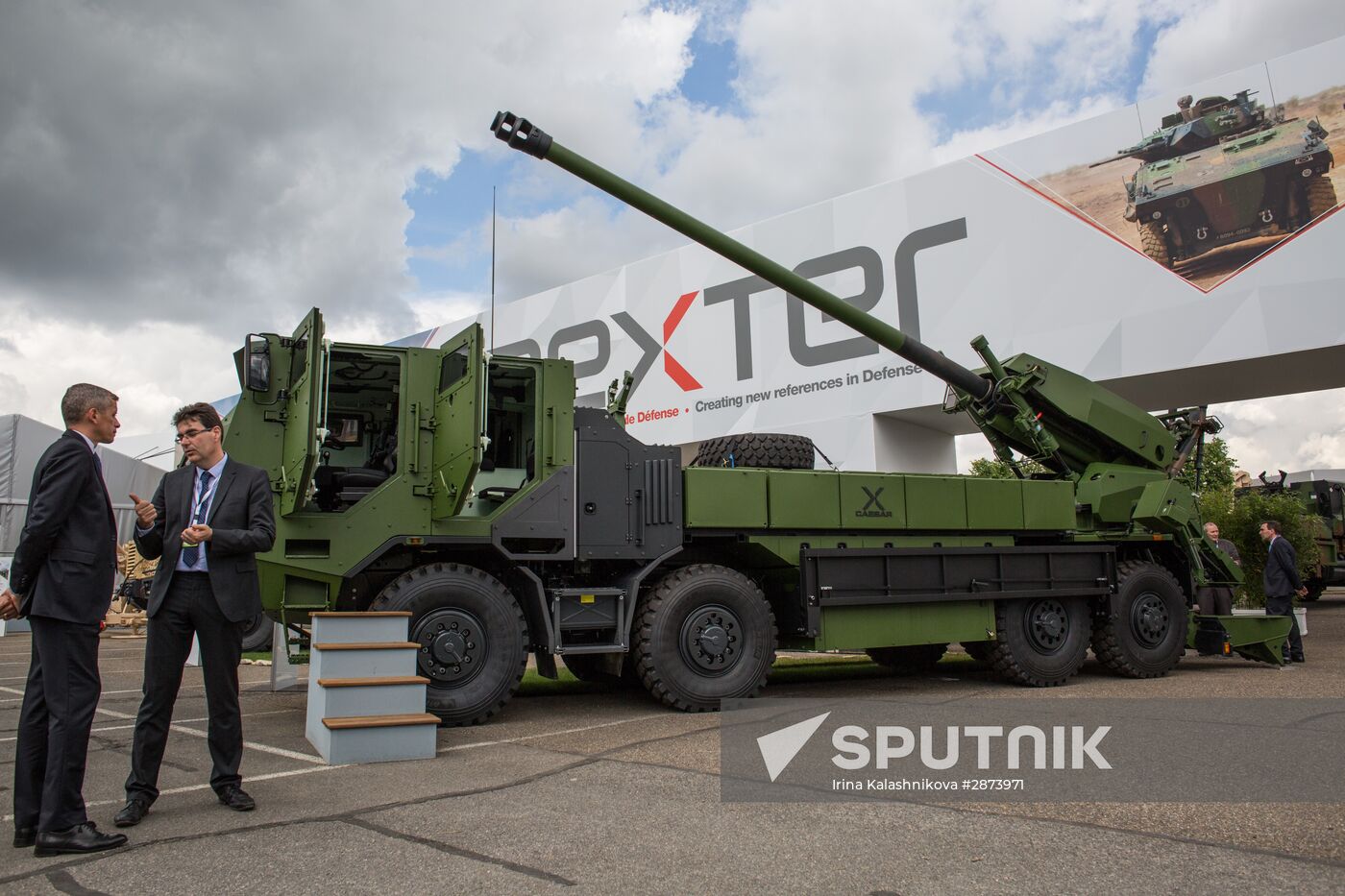 EUROSATORY international defense exhibition in Paris