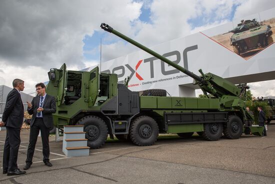 EUROSATORY international defense exhibition in Paris