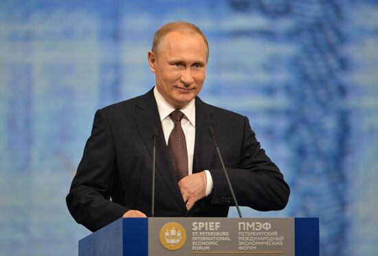 Russian President Vladimir Putin's visit to St. Petersburg. Day two