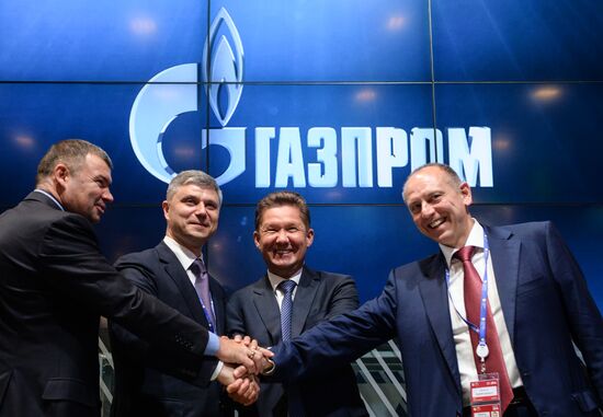 Gazprom signs several agreements during SPIEF