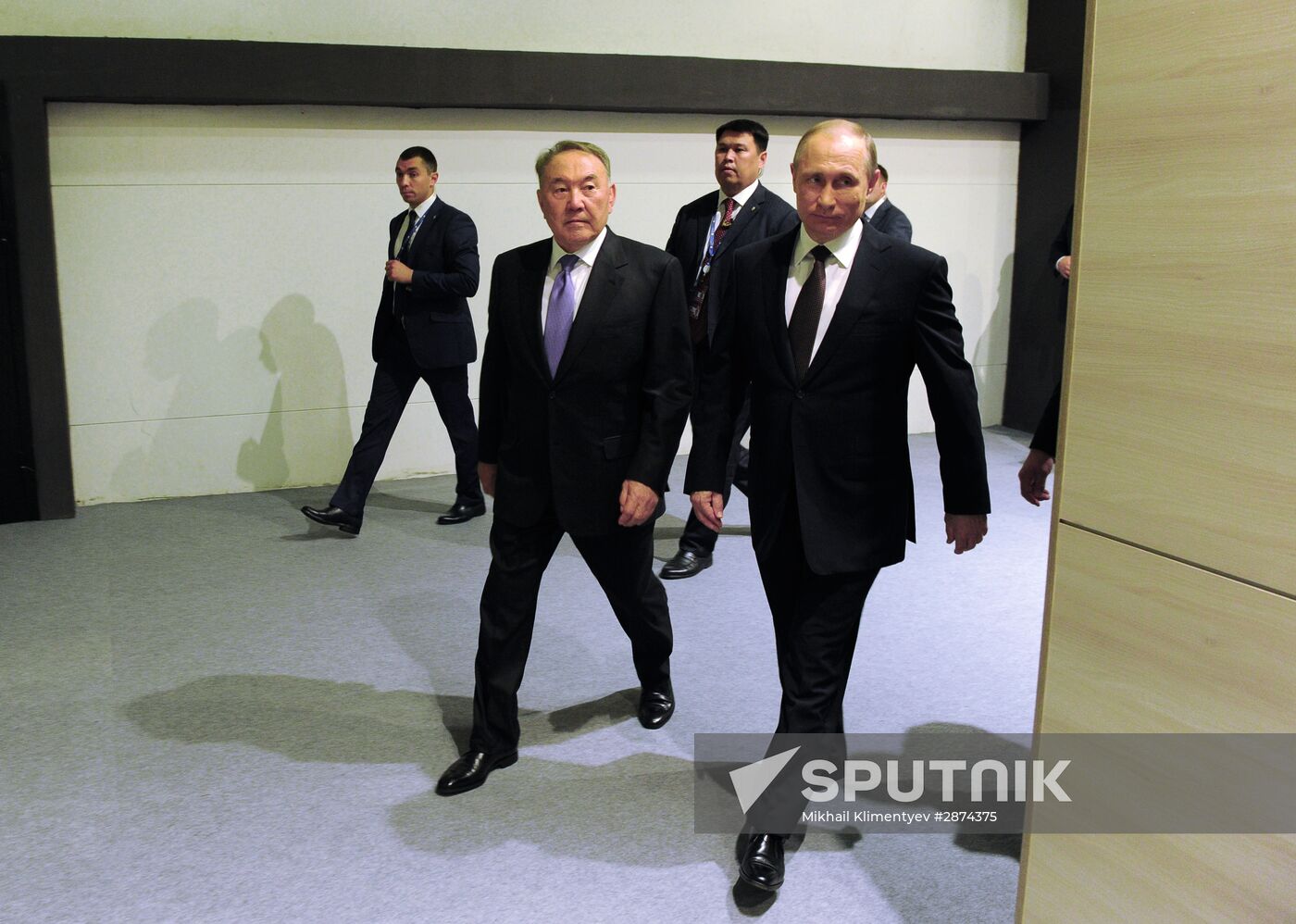 Russian President Vladimir Putin's visit to St. Petersburg. Day two