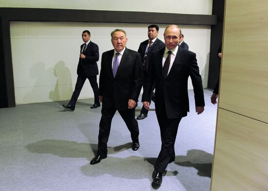 Russian President Vladimir Putin's visit to St. Petersburg. Day two