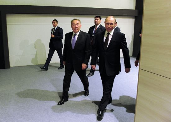 Russian President Vladimir Putin's visit to St. Petersburg. Day two