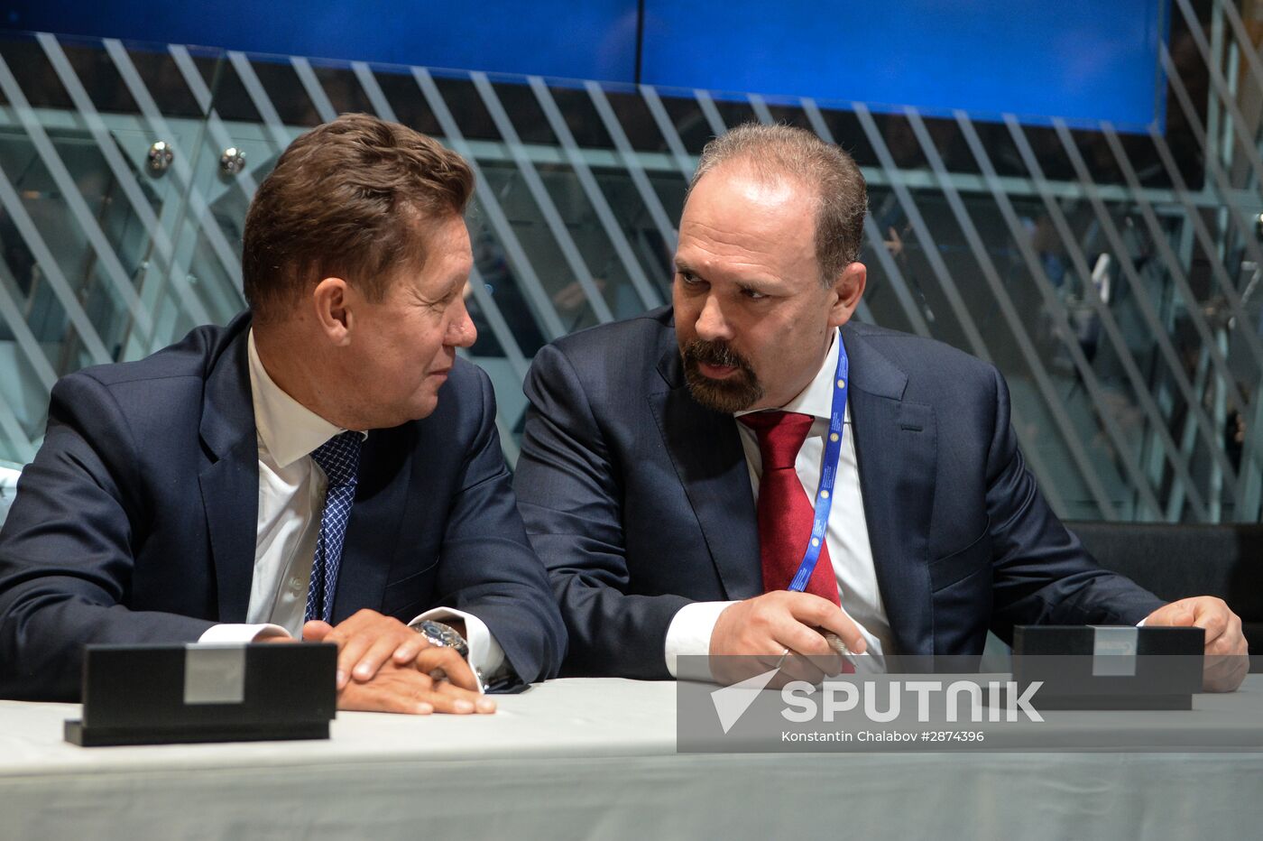 Gazprom signs several agreements the 20th St. Petersburg International Business Forum