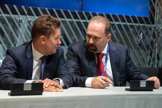 Gazprom signs several agreements the 20th St. Petersburg International Business Forum