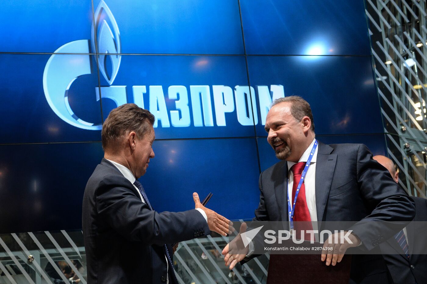 Gazprom signs several agreements the 20th St. Petersburg International Business Forum