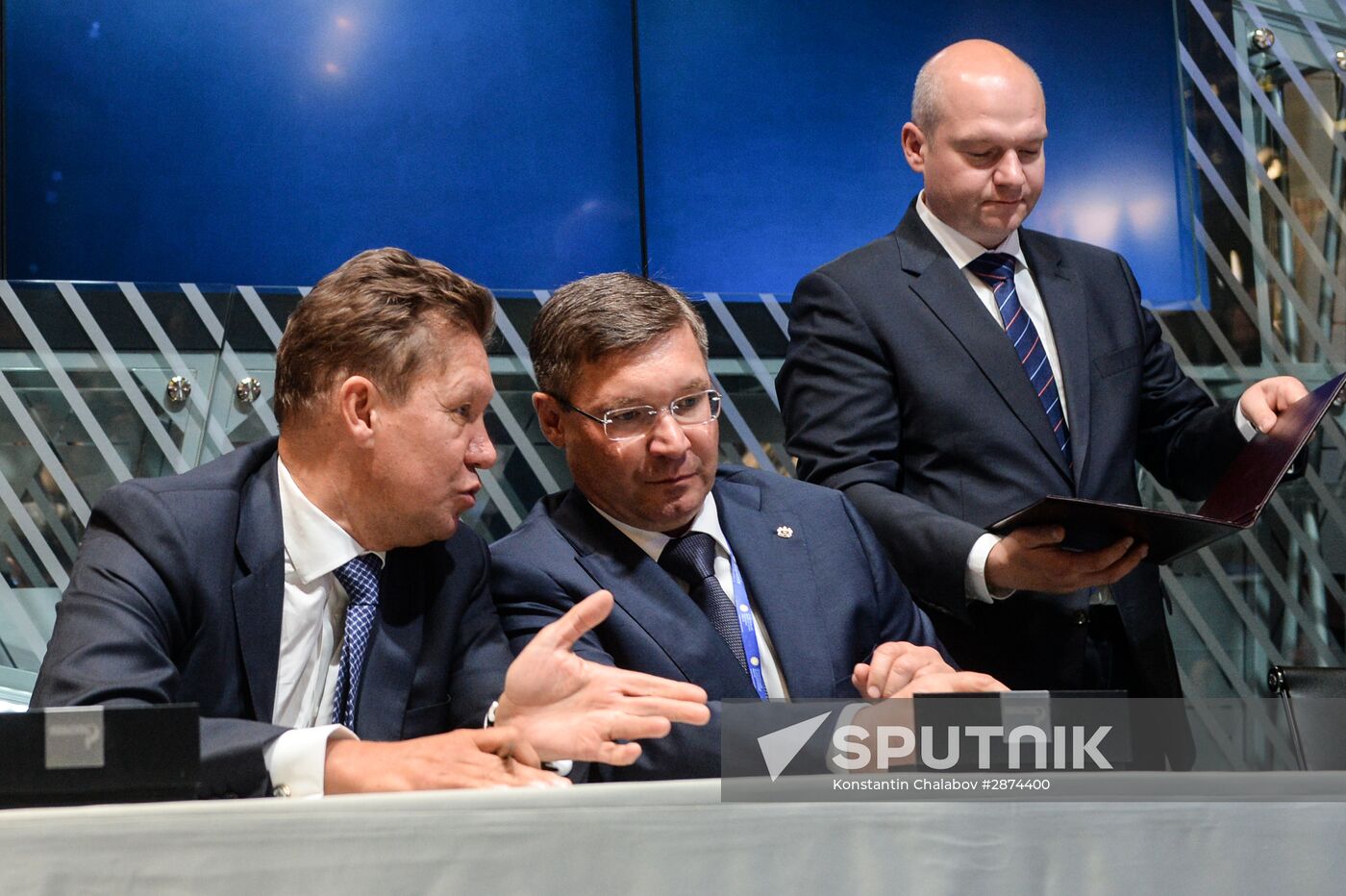 Gazprom signs several agreements the 20th St. Petersburg International Business Forum