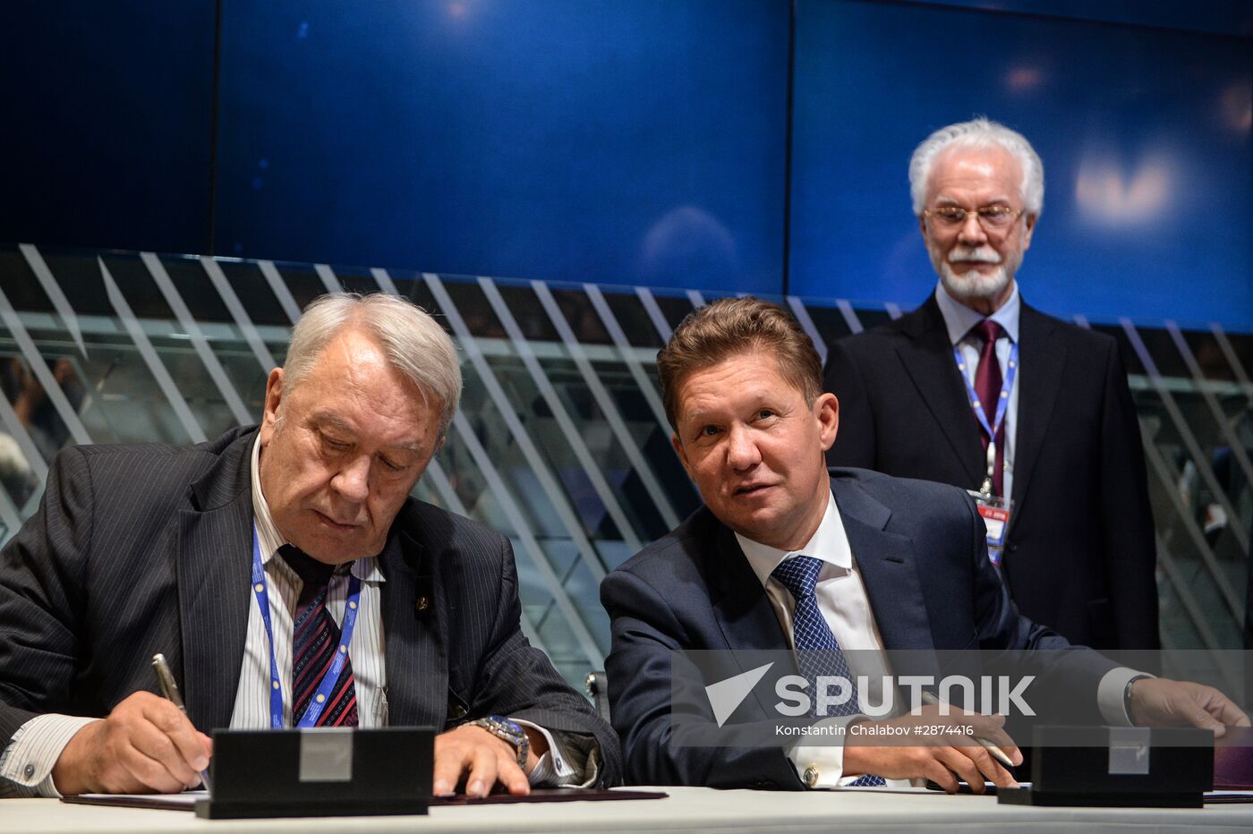 Gazprom signs several agreements the 20th St. Petersburg International Business Forum