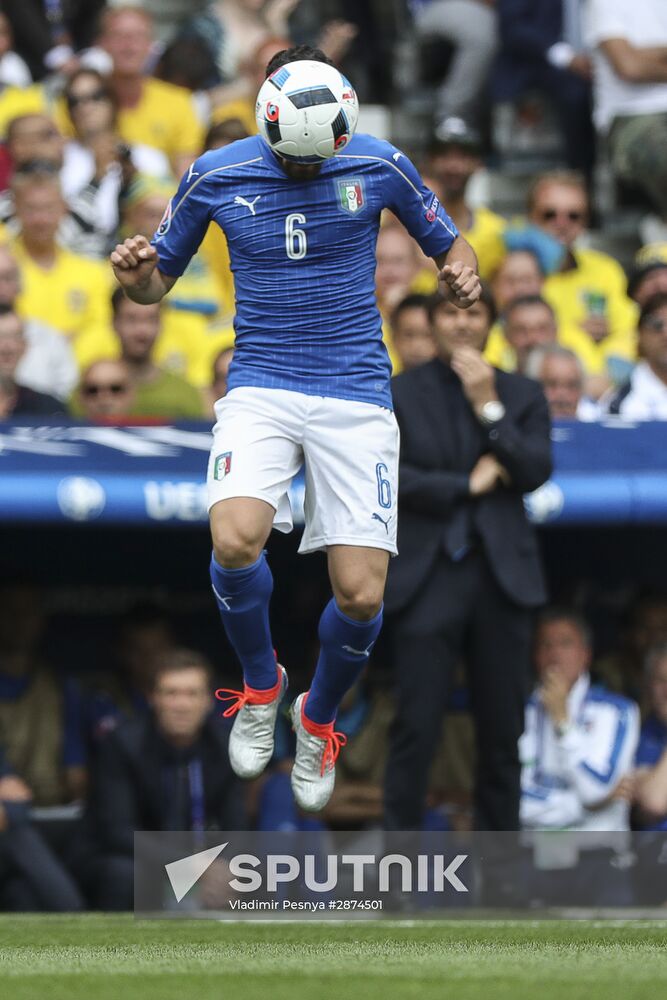 UEFA Euro 2016. Italy vs. Sweden