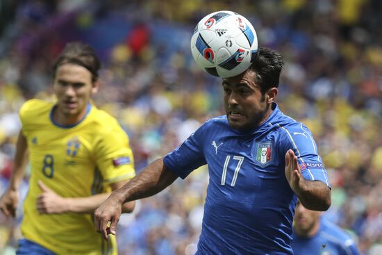 UEFA Euro 2016. Italy vs. Sweden