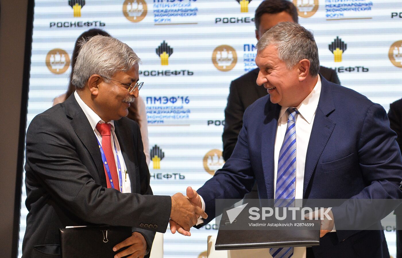 Rosneft signed a number of agreements at SPIEF