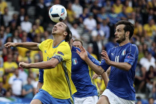 UEFA Euro 2016. Italy vs. Sweden