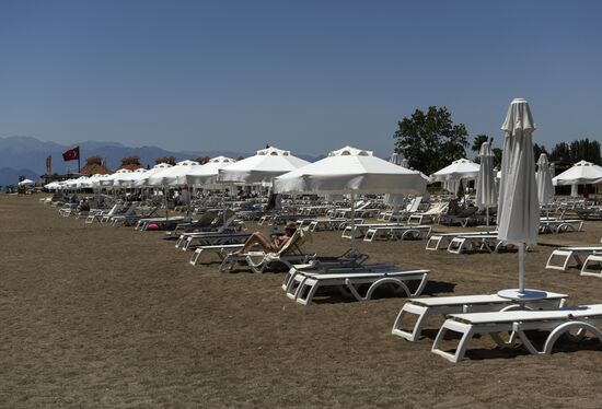 Turkey's resorts face decline in tourst flow from Russia