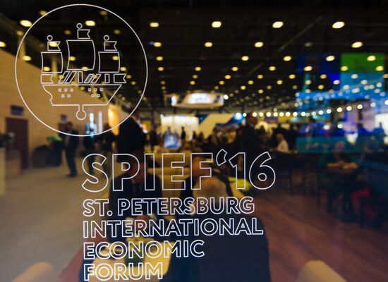 The 20th St. Petersburg International Economic Forum. Day One