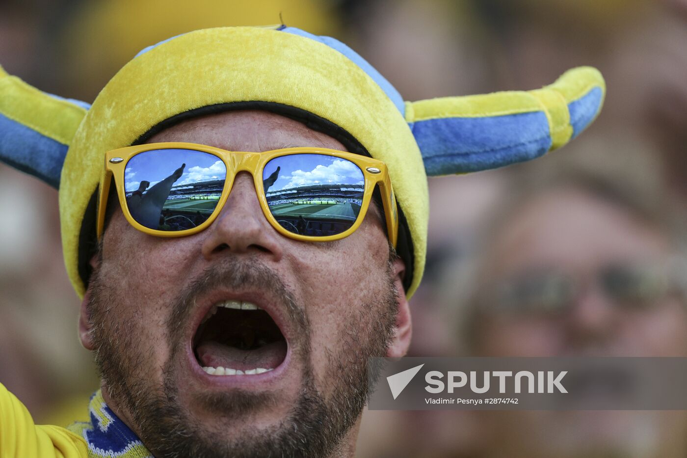 UEFA Euro 2016. Italy vs. Sweden