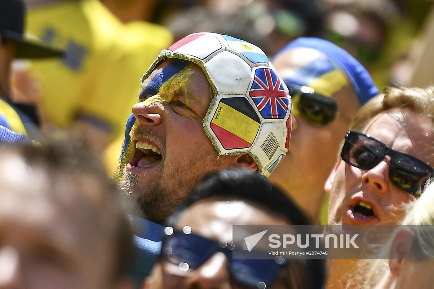 UEFA Euro 2016. Italy vs. Sweden