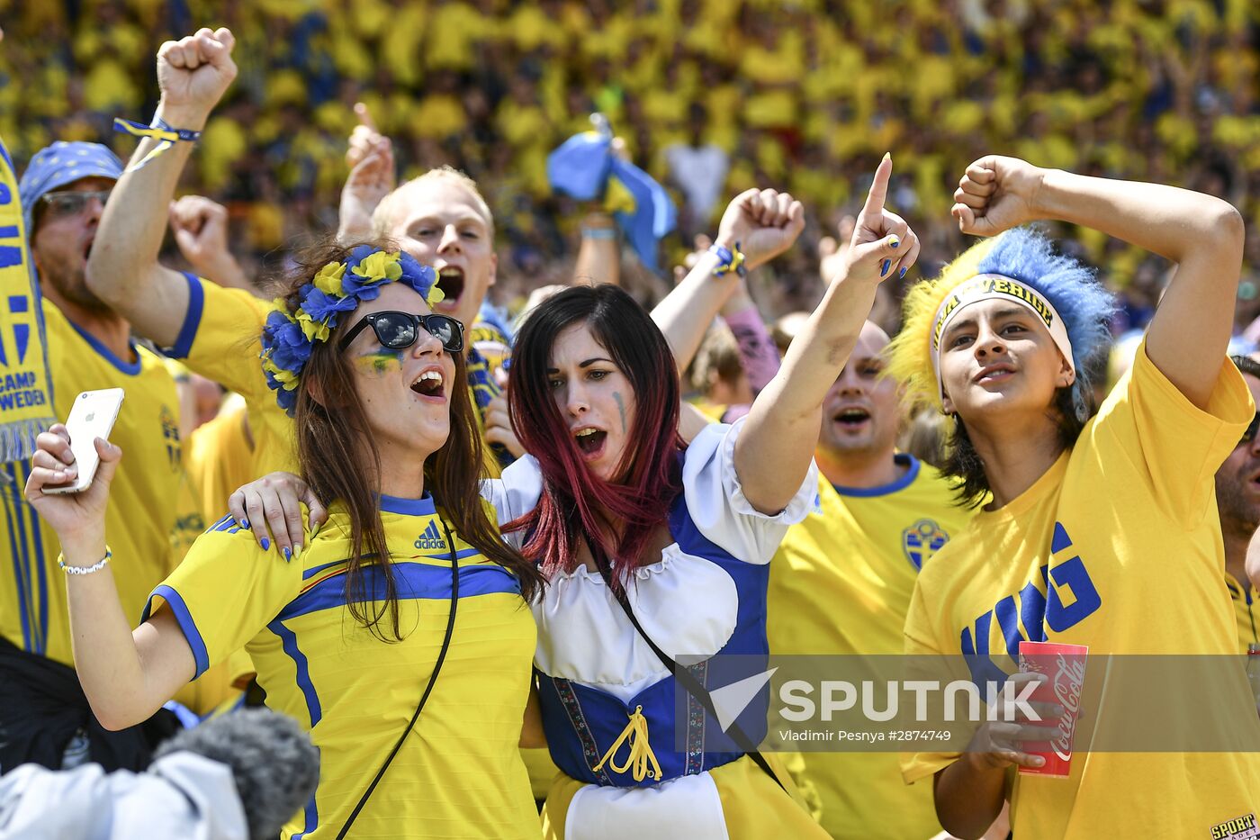 UEFA Euro 2016. Italy vs. Sweden
