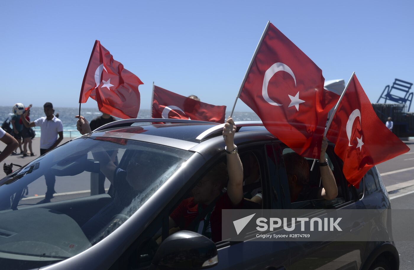 Turkish football fans