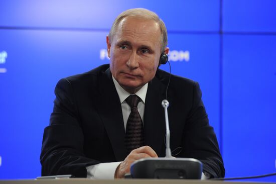 President Vladimir Putin's working visit to St. Petersburg. Day Two