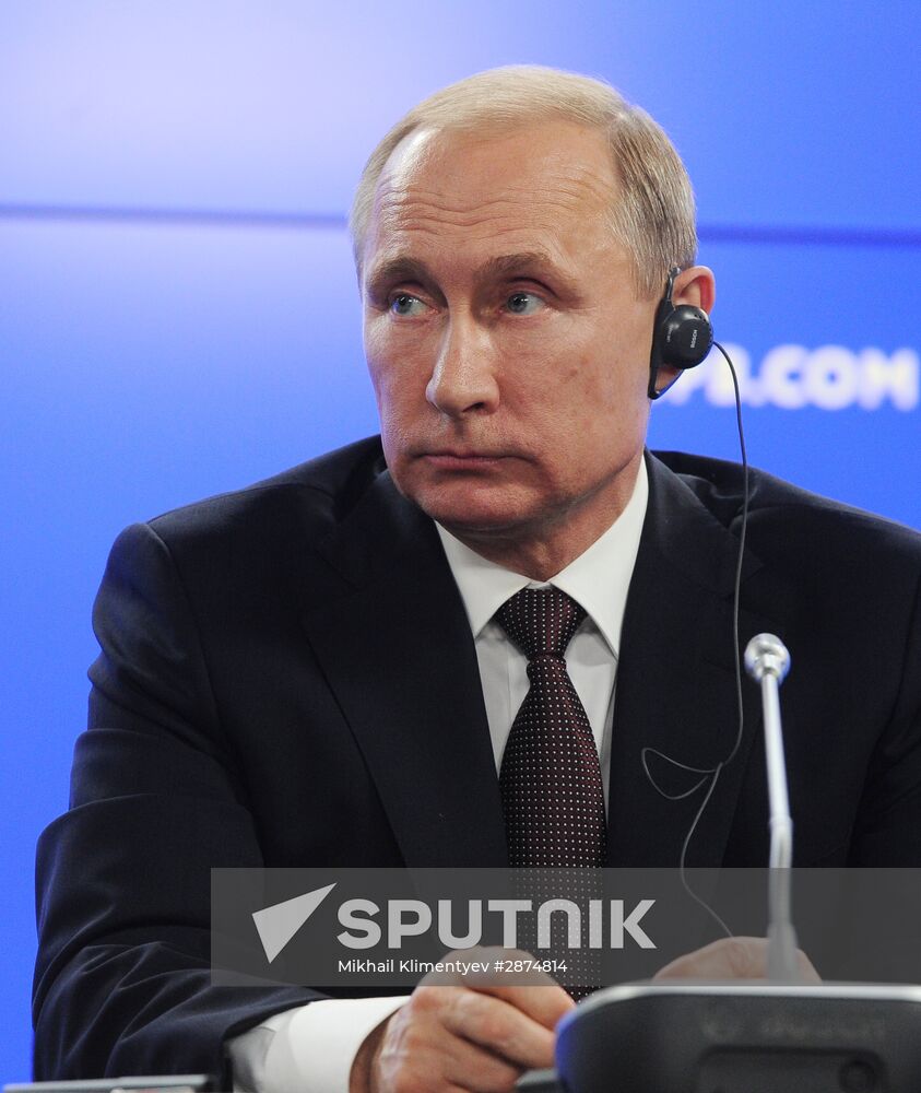 President Vladimir Putin's working visit to St. Petersburg. Day Two