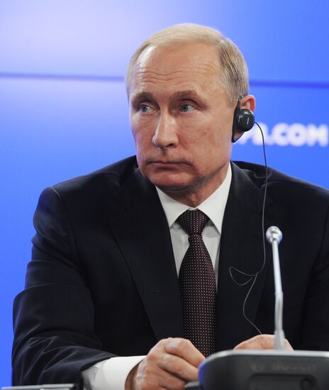 President Vladimir Putin's working visit to St. Petersburg. Day Two