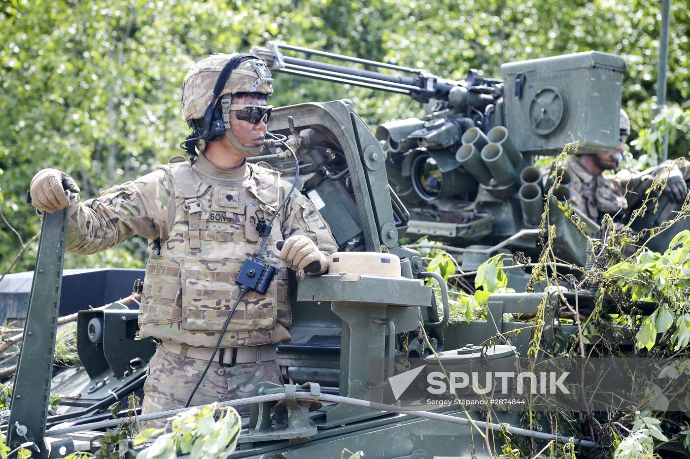 NATO holds Saber Strike exercise 2016 in Estonia