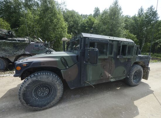 NATO holds Saber Strike exercise 2016 in Estonia