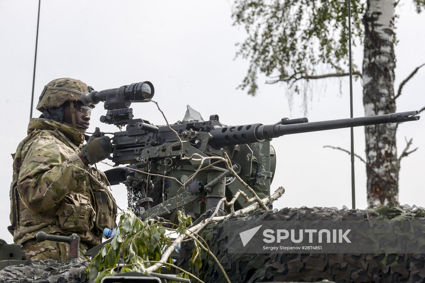 NATO holds Saber Strike exercise 2016 in Estonia