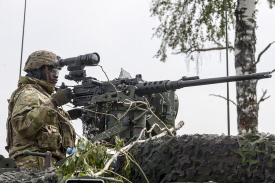 NATO holds Saber Strike exercise 2016 in Estonia