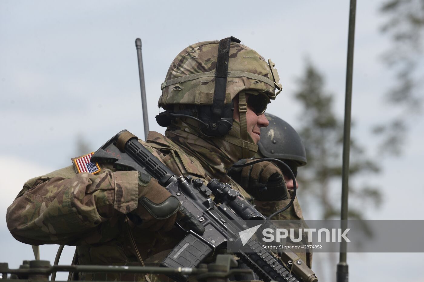 NATO holds Saber Strike exercise 2016 in Estonia