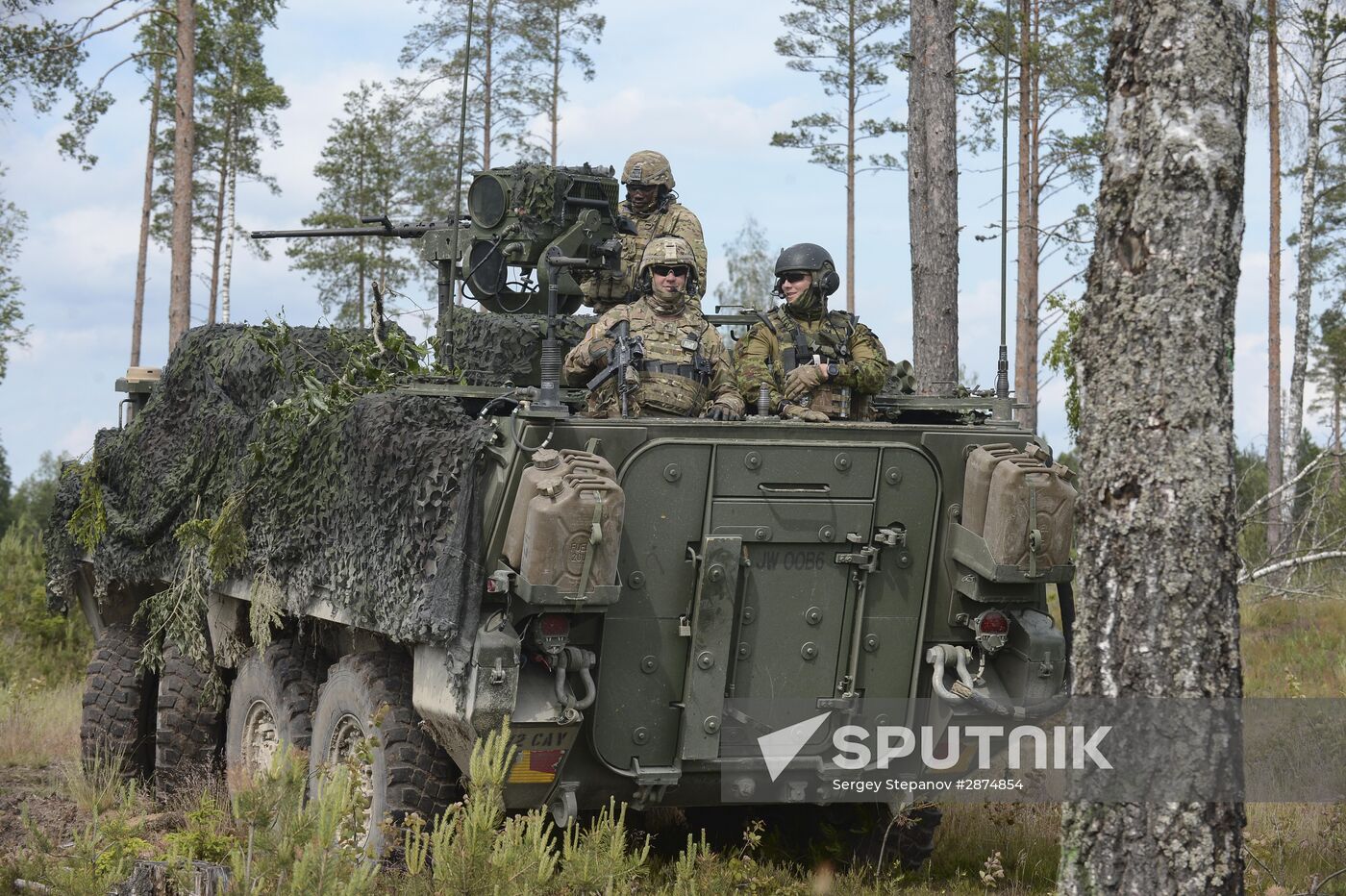 NATO holds Saber Strike exercise 2016 in Estonia