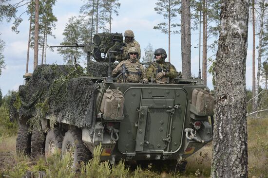 NATO holds Saber Strike exercise 2016 in Estonia