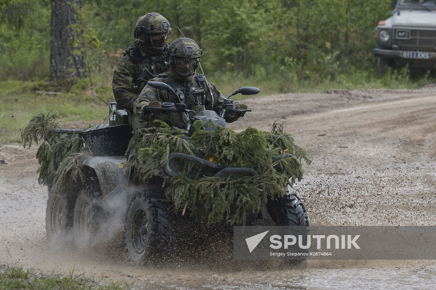 NATO holds Saber Strike exercise 2016 in Estonia