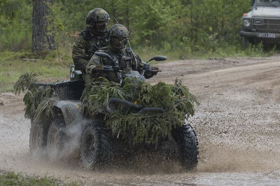 NATO holds Saber Strike exercise 2016 in Estonia