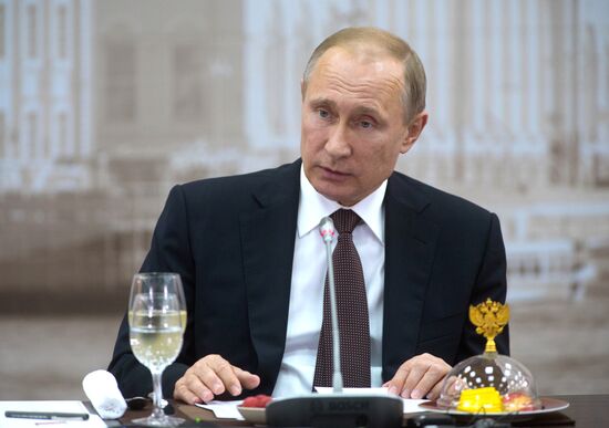 President Vladimir Putin's working visit to St. Petersburg. Day Two