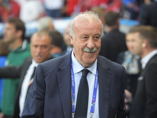 Football. 2016 UEFA European Championship. Spain vs. Turkey