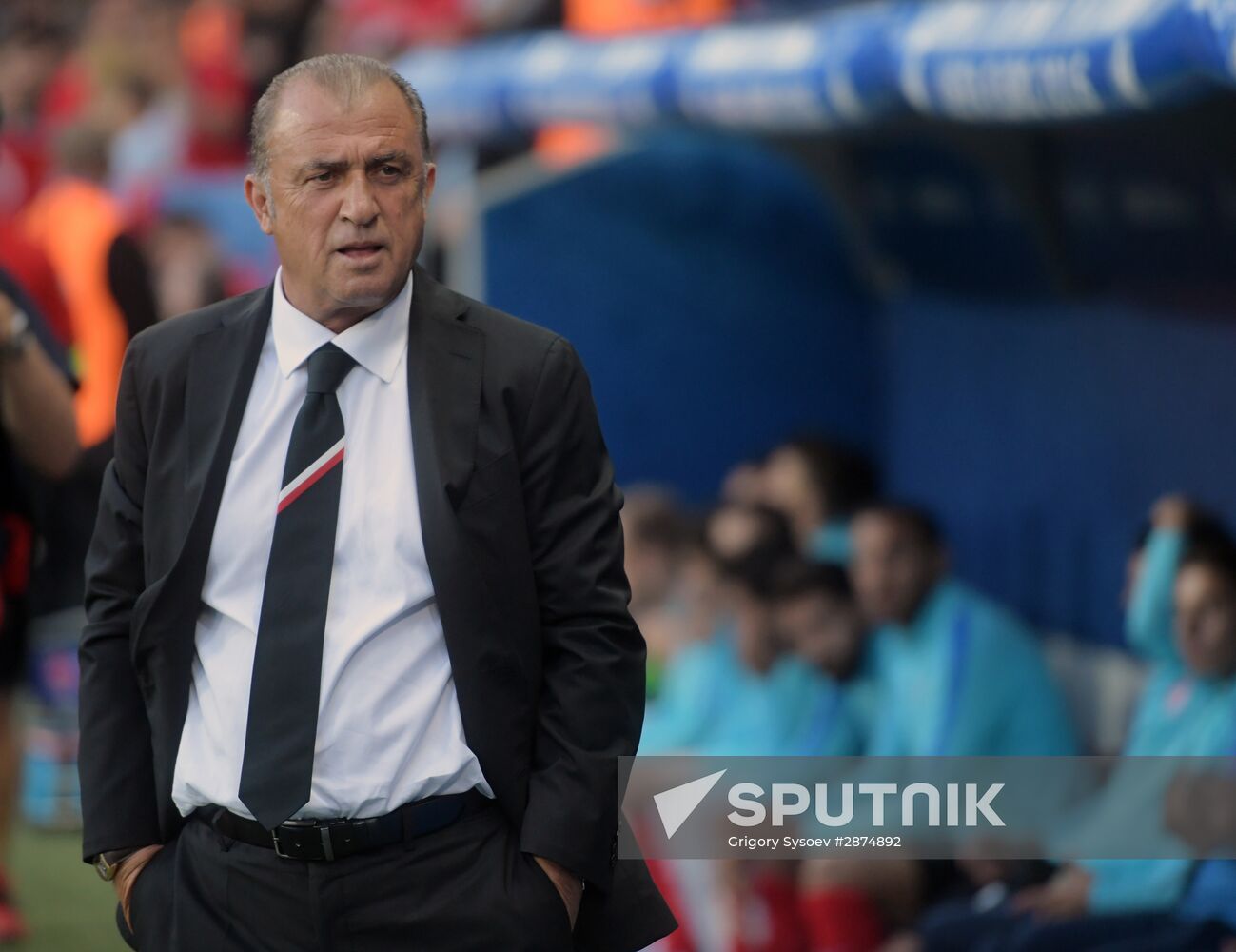 Football. 2016 UEFA European Championship. Spain vs. Turkey