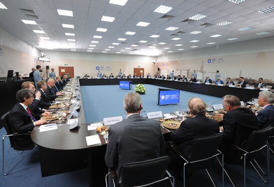 Russian President Vladimir Putin's visit to St. Petersburg. Day two