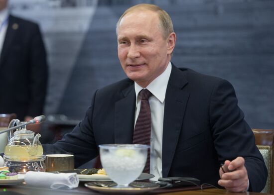 President Vladimir Putin's working visit to St. Petersburg. Day Two