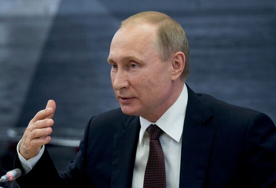 President Vladimir Putin's working visit to St. Petersburg. Day Two