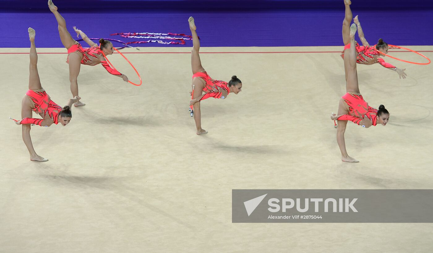 2016 Rhythmic Gymnastics European Championships. Day one