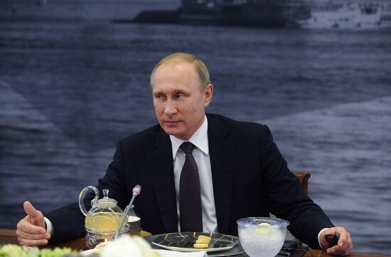 President Vladimir Putin's working visit to St. Petersburg. Day Two