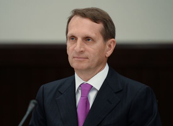 State Duma Chairman Sergei Naryshkin's working visit to Japan