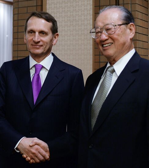 State Duma Chairman Sergei Naryshkin's working visit to Japan