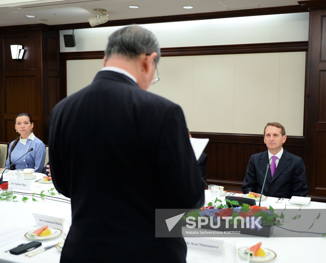 State Duma Chairman Sergei Naryshkin's working visit to Japan